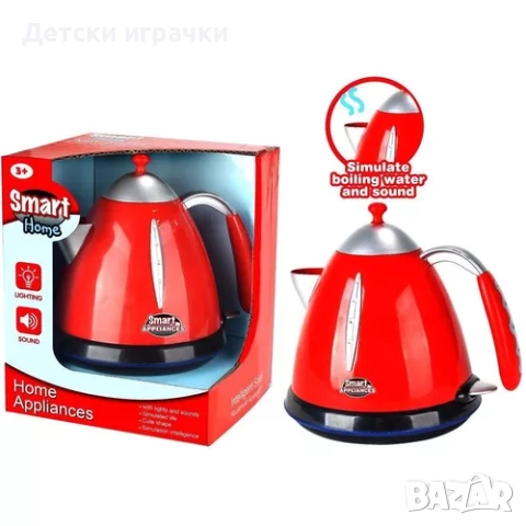 Детска електрическа Кана, чайник, със светлини и звуци 