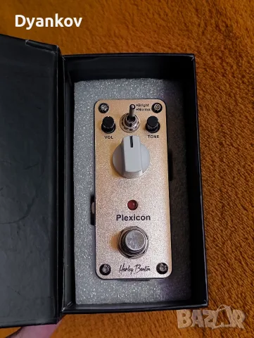 Harley Benton Plexicon ефект за китара distortion, снимка 3 - Китари - 56531905