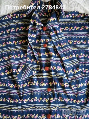 Дамска риза с къс ръкав естествена коприна, снимка 6 - Ризи - 37031462