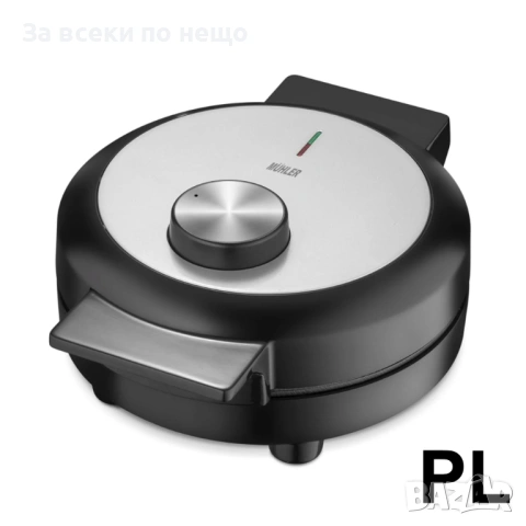 Уред за гофрети Muhler MHT-1010W, плочи-детелина Код P1966, снимка 6 - Гофретници - 53926425
