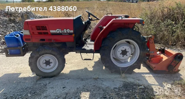 Трактор Kubota GL 29 с 30 к.с., снимка 4 - Селскостопанска техника - 55935837