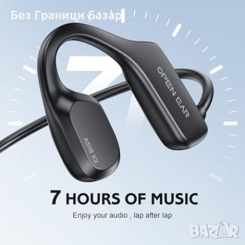 Нови Водоустойчиви Bluetooth Безжични слушалки Спортни костна проводимост, снимка 2 - Слушалки, hands-free - 44498528
