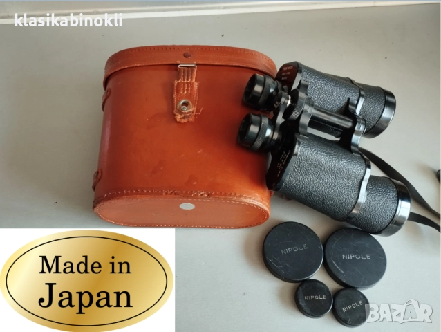 ОТЛИЧЕН Ловен и Птичарски Японски Бинокъл--10x50--FRANK NIPOLE