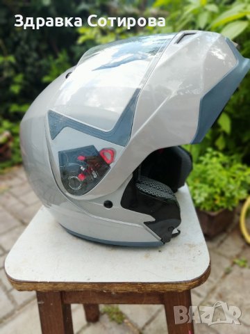 Каски (и модуларна-отваряща), ризница мотокрос АТВ ендуро мото екип, фланелка джърси Детска каска з, снимка 2 - Аксесоари и консумативи - 21118533