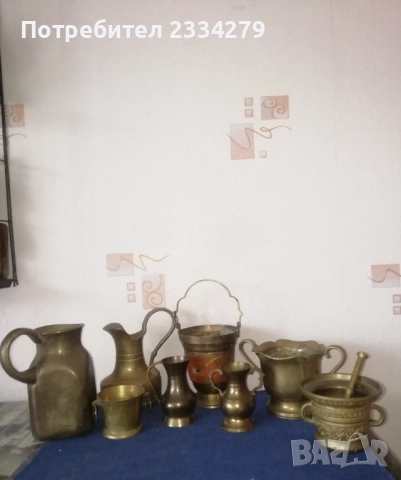 Стари бронзови съдове, снимка 12 - Антикварни и старинни предмети - 46869370