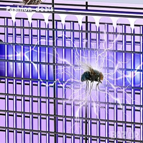Нова Преносима Лампа срещу Комари и Мухи - 3200v Убиец насекоми, снимка 3 - Други стоки за дома - 42552215
