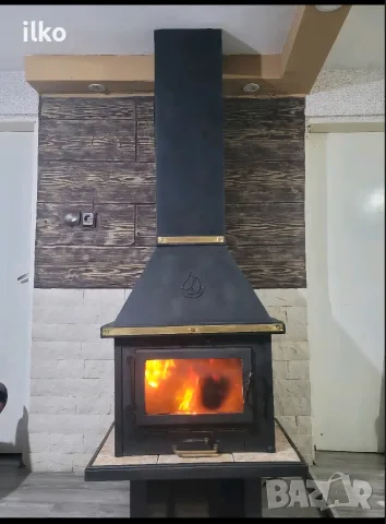 камина на твърдо гориво
