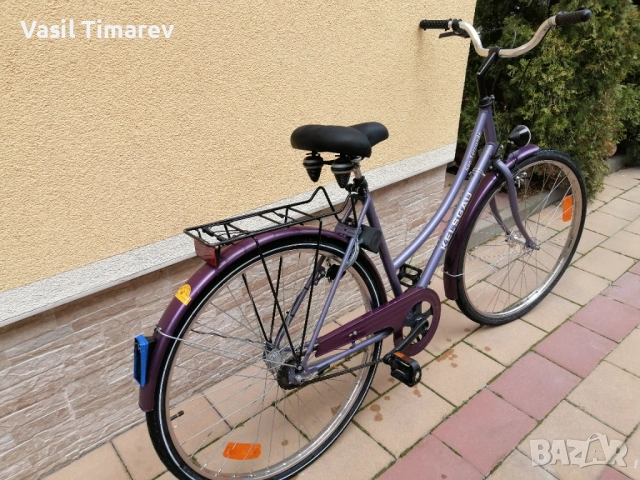 Дамски лилав велосипед 28" Внос Германия , снимка 5 - Велосипеди - 54037985