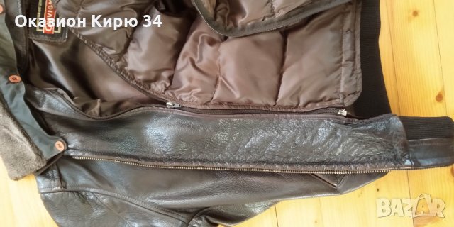 Chevignon Authentic кожено яке, снимка 8 - Якета - 31489045