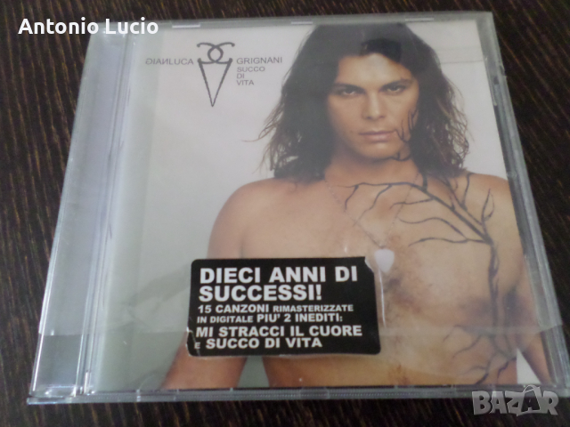 Gianluca Grignani -Succo di vita , снимка 1 - CD дискове - 36469305