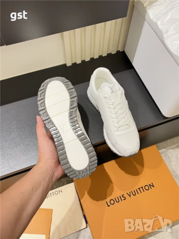 LV Louis Vuitton Редки дизайнерски Маратонки Кецове Унисекс Мъжки дамски, снимка 8 - Маратонки - 50672502