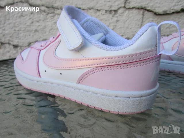 Детски маратонки Nike Court Borough Low Recraft, снимка 5 - Детски маратонки - 56239266