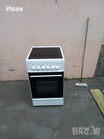 Печка с керамични котлони 