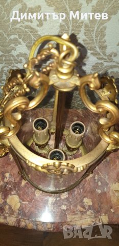 стари Френски полилеи 2бр, снимка 3 - Други ценни предмети - 42185596