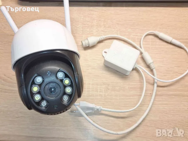3MP  Smart WiFi безжична IP камера ICSEE с нощно виждане, снимка 6 - IP камери - 56183801