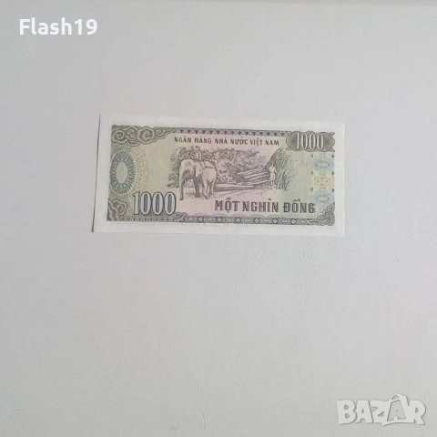 ⭐ Виетнам 1000 донги 1988 AU, снимка 2 - Нумизматика и бонистика - 54073093