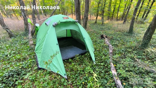 Двуслойна куполна палатка, снимка 7 - Палатки - 56162648