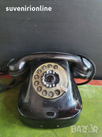 Стар колекционерски телефон , снимка 1 - Антикварни и старинни предмети - 35621982