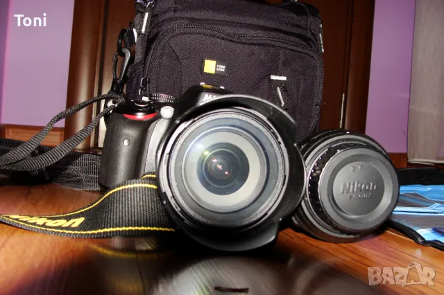 Nikon D5100 Китов обектив + 18/105 перфектен и много запазен, снимка 8 - Фотоапарати - 48448321