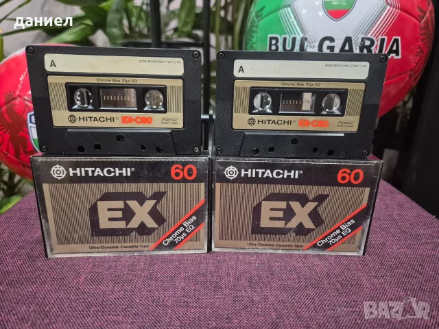 10 бр. хромни аудио касети TDK/MAXELL/HITACHI и SONY - всичките 60 мин. + подарък, снимка 3 - Аудио касети - 56248155