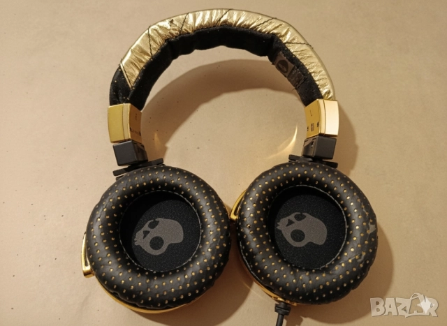 Слушалки Skullcandy GI Gold , снимка 3 - Слушалки и портативни колонки - 52406064