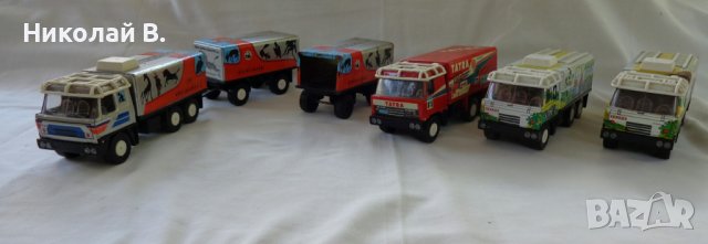 Ретро детски метални камиончета марка Татра 815  Tatra T815 Rallye M 1/43 Made in Czechoslovakia 