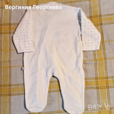 Плюшен гащеризон , снимка 3 - Бебешки гащеризони - 42453462