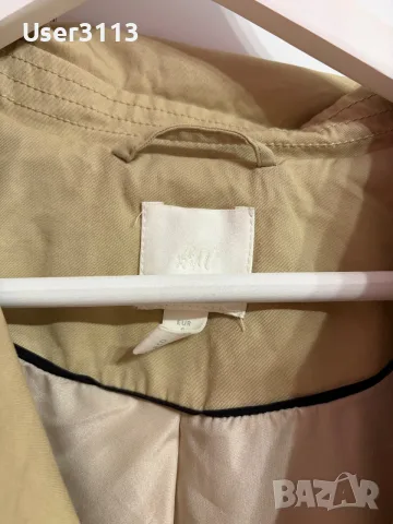 Trench coat H&M, снимка 2 - Шлифери - 55883488