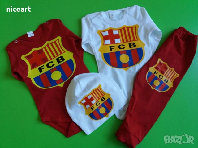 Футболни бодита с емблема, снимка 8 - Бодита за бебе - 52123886