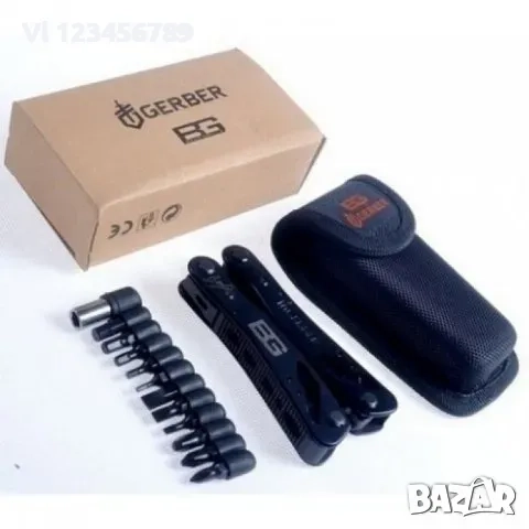 КЛЕЩИ GERBER БЕАР ГРИЛС - МУЛТИФУНКЦИОНАЛЕН ИНСТРУМЕНТ 11 -1, снимка 4 - Клещи - 51536534
