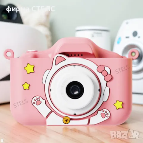 Детска камера STELS X300 със Селфи снимки, Full HD видео и игри, снимка 3 - Образователни игри - 49809260