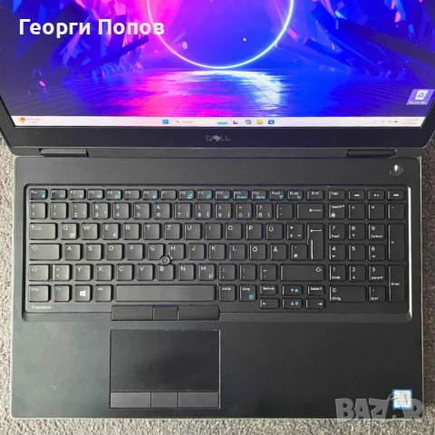 Core i7-8850H, 32GB RAM, Nvidia, Dell Precision 7530, 512GB NVMe + 1TB, снимка 8 - Лаптопи за работа - 52679987