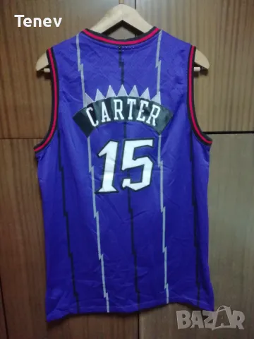 Toronto Raptors 1998-99 Vince Carter Mitchell & Ness Swingman оригинален баскетболен потник Jersey, снимка 2 - Тениски - 48610959