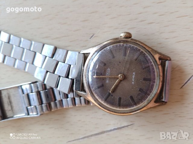 ЧАСОВНИК РЪЧЕН МЪЖКИ "ВОСТОК" ПОЗЛАТА 2209, снимка 13 - Други ценни предмети - 37484898