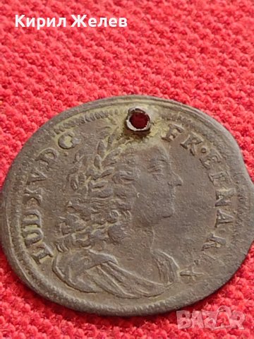 РЯДКА МОНЕТА Луй петнадесети Франция жетон УНИКАТ ЗА КОЛЕКЦИОНЕРИ 28692, снимка 4 - Нумизматика и бонистика - 40164563