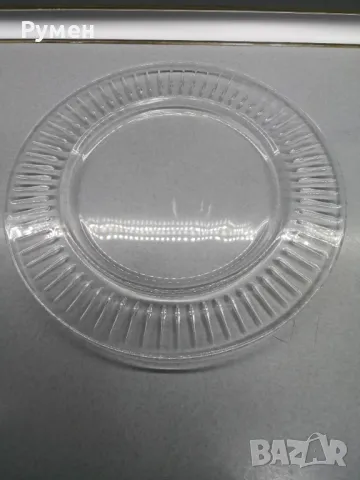 Голям кристален поднос , снимка 2 - Чинии - 49350793