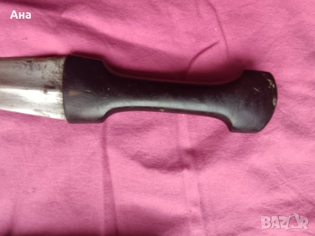 Малък османски ханджар с оригиналната си кожена кания

, снимка 4 - Антикварни и старинни предмети - 54025891