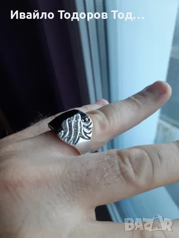 Уникален сребърен пръстен ръчна изработка , снимка 11 - Пръстени - 47857456