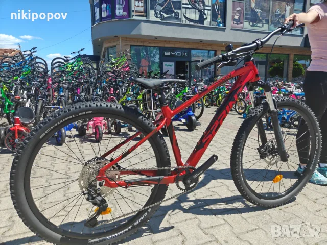 Промо велосипед 27.5" Sprint APOLON PRO червен, снимка 11 - Велосипеди - 56070219
