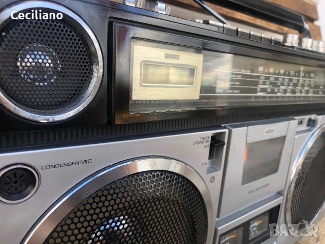 SANYO M9990K-(Japan)-работещ радиокасетофон., снимка 8 - Радиокасетофони, транзистори - 54081736