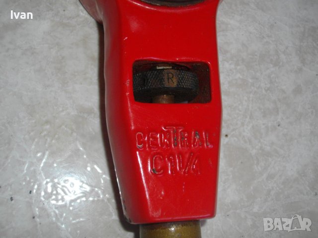 2 Цола-ВиК Чешмеджийска Плашка/Пафта/Винтонарезка/Винторез Български-3/4-2Цола-Ножове JOPAL/Central/, снимка 14 - Други инструменти - 39989028