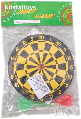 Детски комплект Дартс 15 среден комплект със стрели, снимка 1