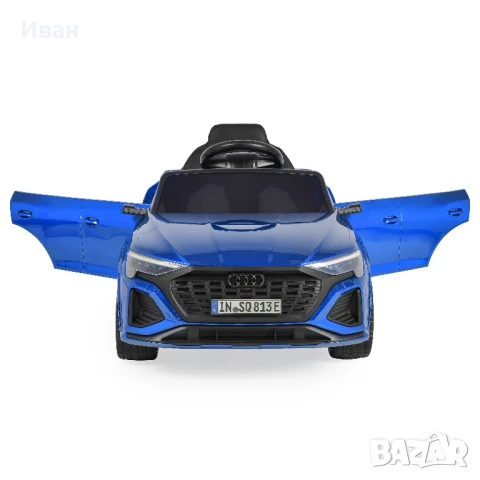 ПРОМОЦИЯ ДО 24.12!НОВО!Акумулаторен джип Audi SQ8 BLUE с 12V батерия,EVA гуми, снимка 5 - Електрически играчки - 51361757