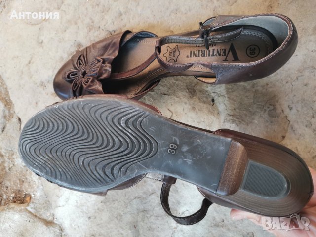 Обувки Venturini, естествена кожа, снимка 5 - Дамски ежедневни обувки - 21120377