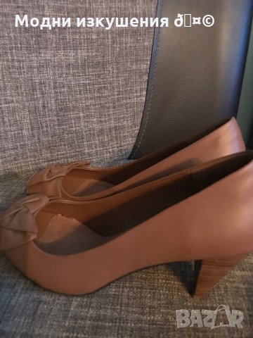 Обувки-Естествена кожа, снимка 2 - Дамски обувки на ток - 30170428