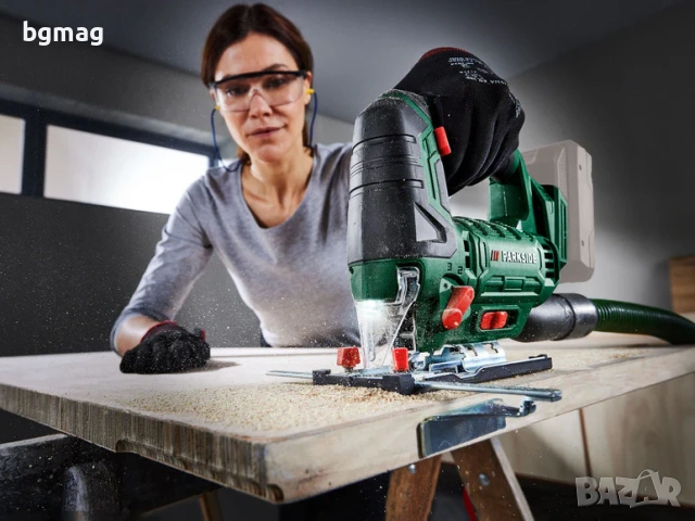 PARKSIDE 20V безжичен прободен трион-зеге PSTDA 20-Li B3,без батерия и зарядно устройство, снимка 7 - Други инструменти - 54238660