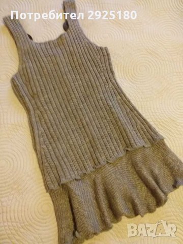 Плетен елек , рокля , туника S / M / L, снимка 4 - Елеци - 31243411