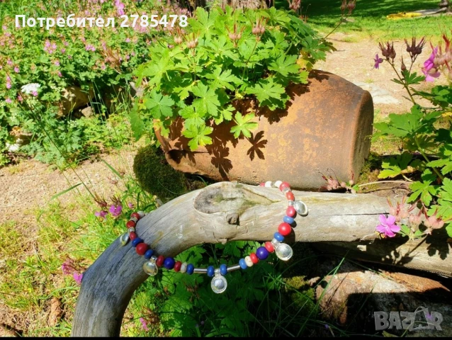 Колиета тюркоаз, снимка 2 - Колиета, медальони, синджири - 51364274