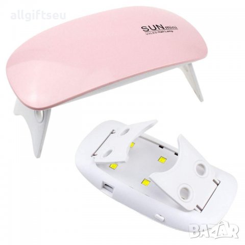 мини UV LED лампа за гел лак за нокти, снимка 5 - Продукти за маникюр - 37710419
