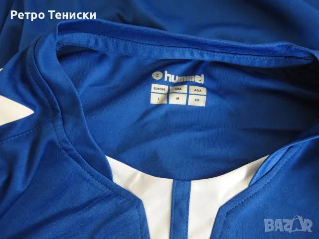 Тениска Ringsted Hummel — Мъже размер L Синьо, снимка 4 - Тениски - 56319754